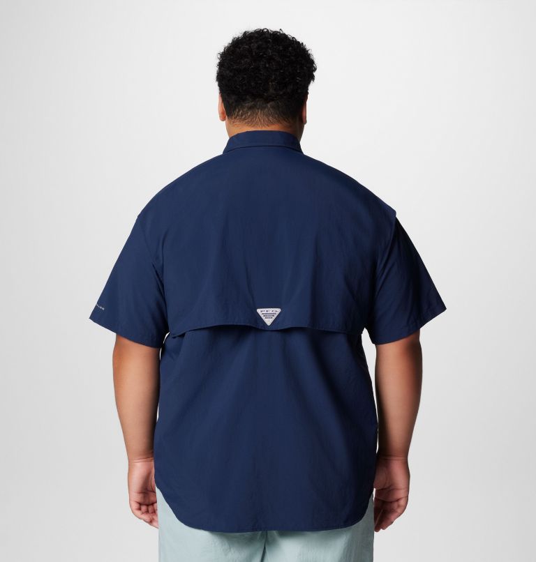 Men’s PFG Bahama II Short Sleeve Shirt - Big, Color: Collegiate Navy, image 2