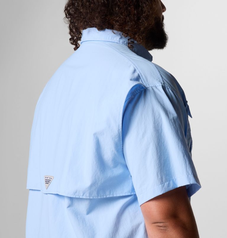Men’s PFG Bahama II Short Sleeve Shirt - Big, Color: Sail, image 6