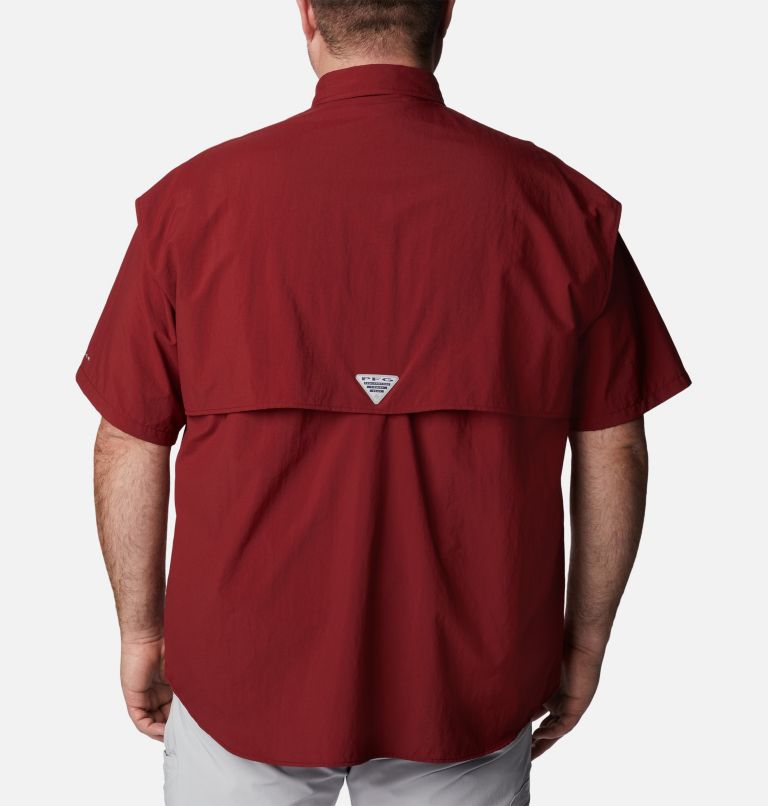 Men’s PFG Bahama II Short Sleeve Shirt - Big, Color: Red Jasper, image 2