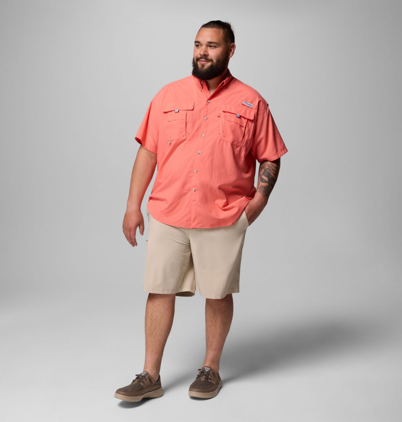 Men’s PFG Bahama™ II Short Sleeve Shirt - Big | 853 | 4X 2