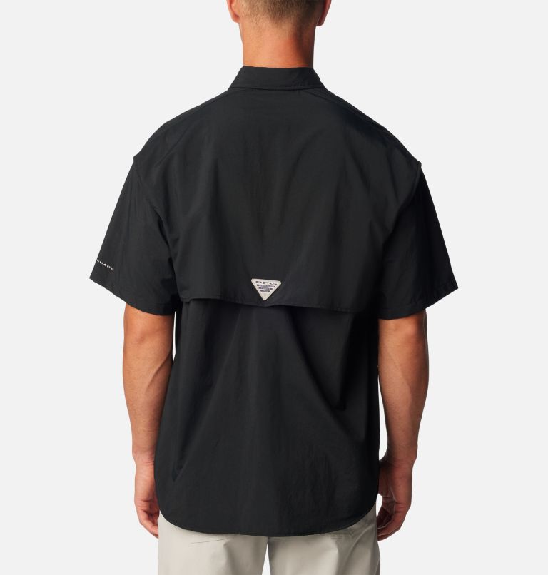 Men’s PFG Bahama II Short Sleeve Shirt - Tall, Color: Black, image 2
