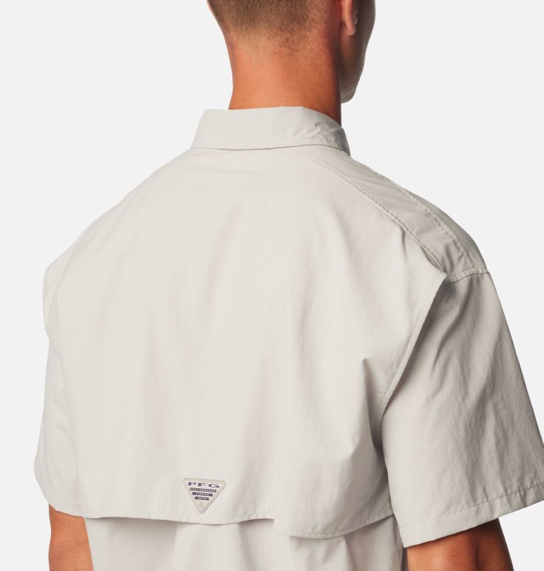 Thumbnail: Chemise à manches courtes PFG Bahama II pour homme - Grandes tailles, Color: Cool Grey, image 5