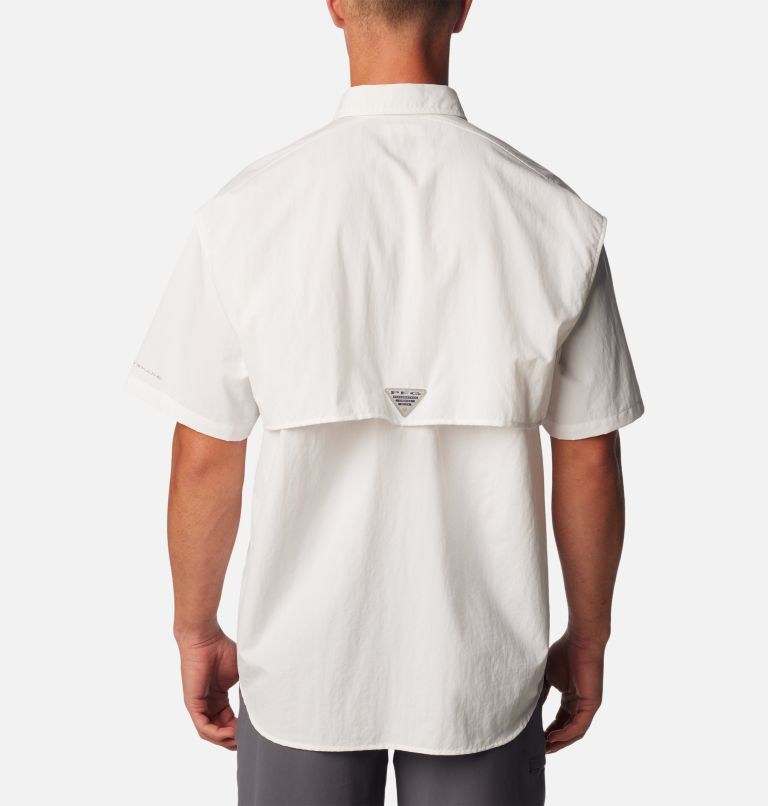 Men’s PFG Bahama II Short Sleeve Shirt - Tall, Color: White, image 2