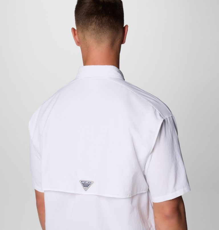 Men’s PFG Bahama II Short Sleeve Shirt - Tall, Color: White, image 6