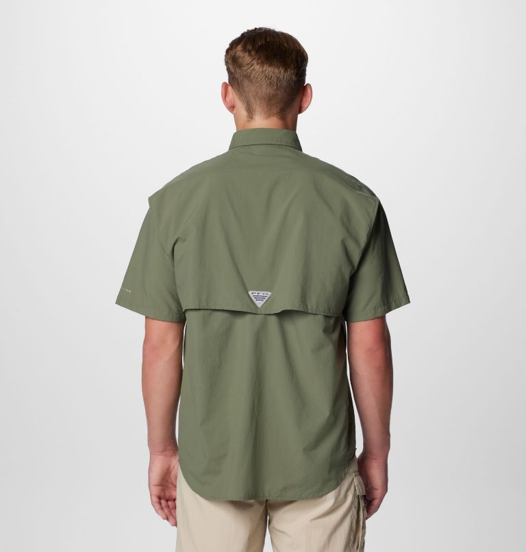 Men’s PFG Bahama II Short Sleeve Shirt - Tall, Color: Cypress, image 2