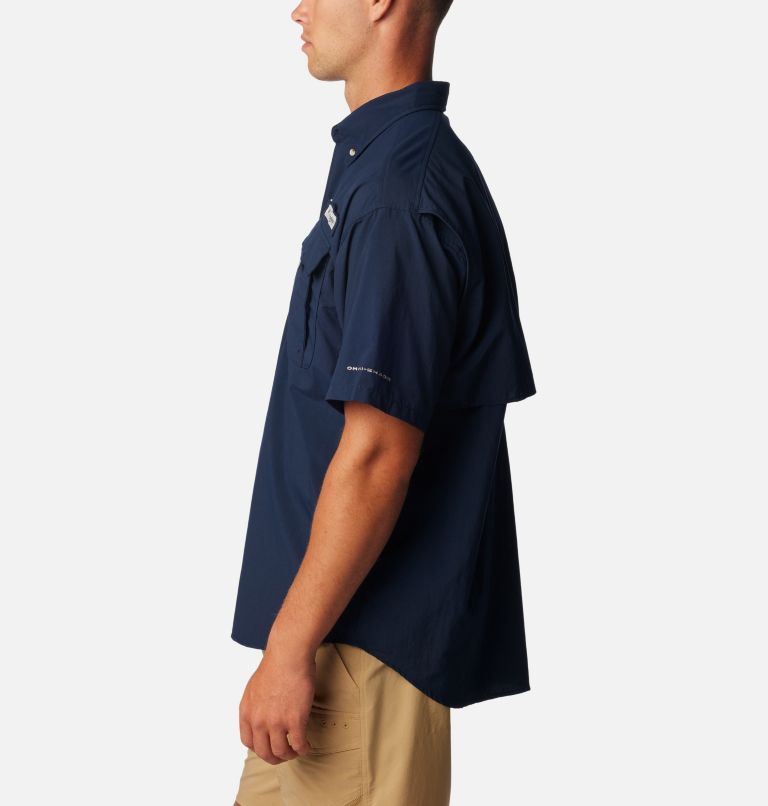 Chemise à manches courtes PFG Bahama II pour homme - Grandes tailles, Color: Collegiate Navy, image 3