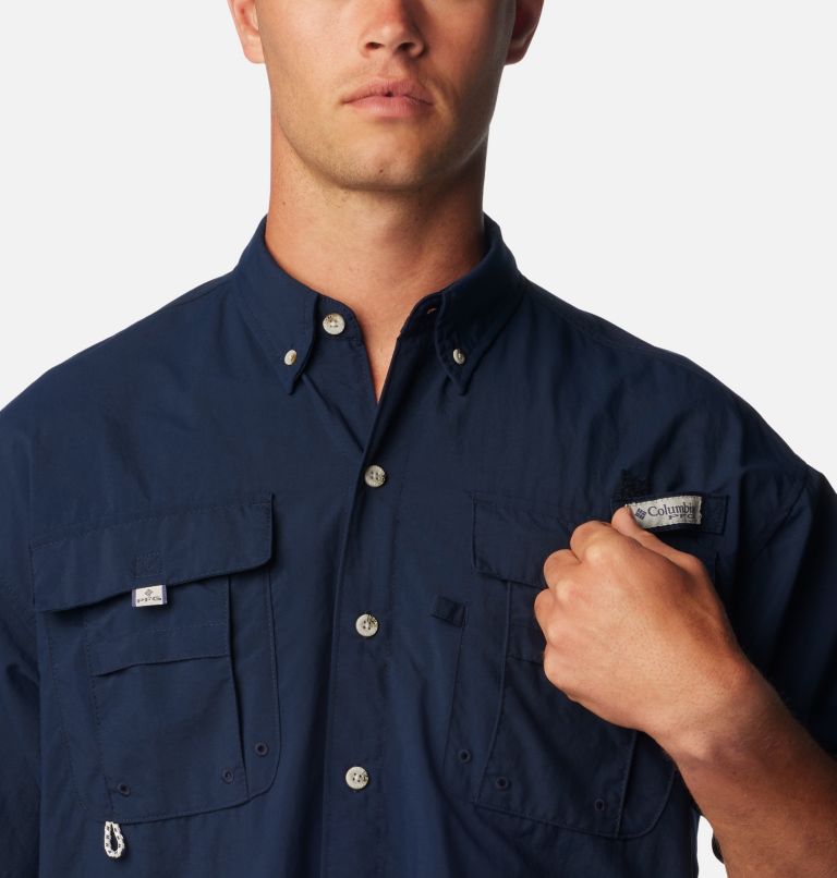Chemise à manches courtes PFG Bahama II pour homme - Grandes tailles, Color: Collegiate Navy, image 4