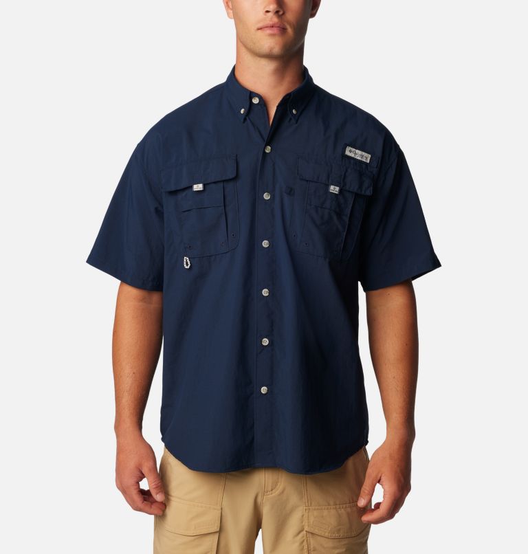 Columbia Nylon Short Sleeve Quick Dry Fishing Shirts & Tops for sale