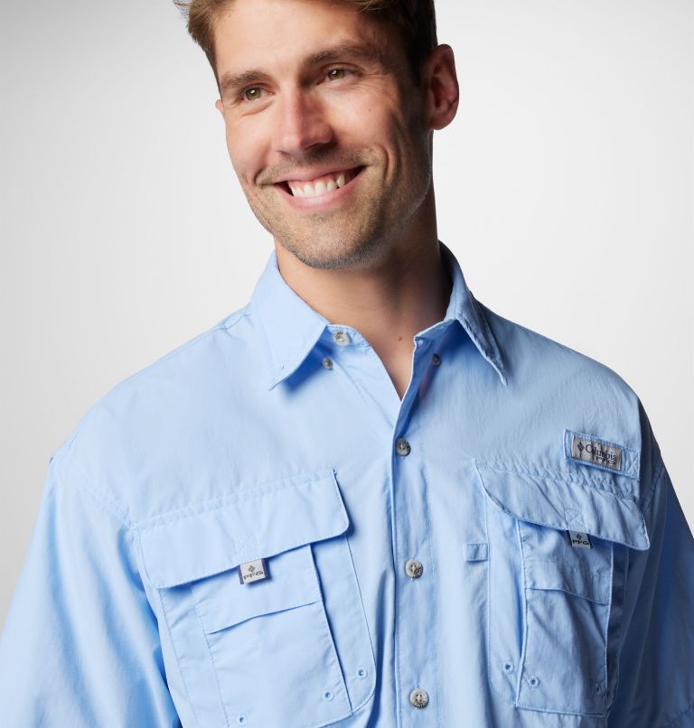 Men’s PFG Bahama II Short Sleeve Shirt - Tall, Color: Sail, image 5