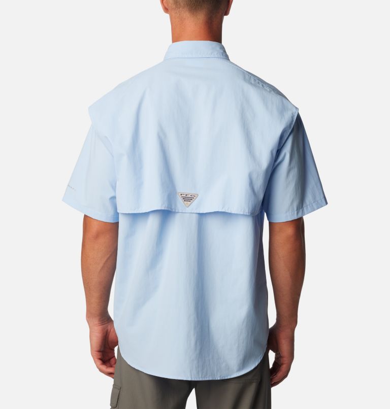 Thumbnail: Men’s PFG Bahama II Short Sleeve Shirt - Tall, Color: Sail, image 2