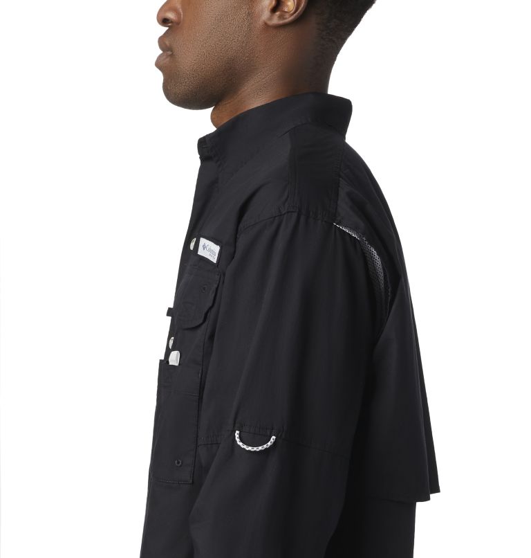 Men’s PFG Bonehead Long Sleeve Shirt, Color: Black, image 7