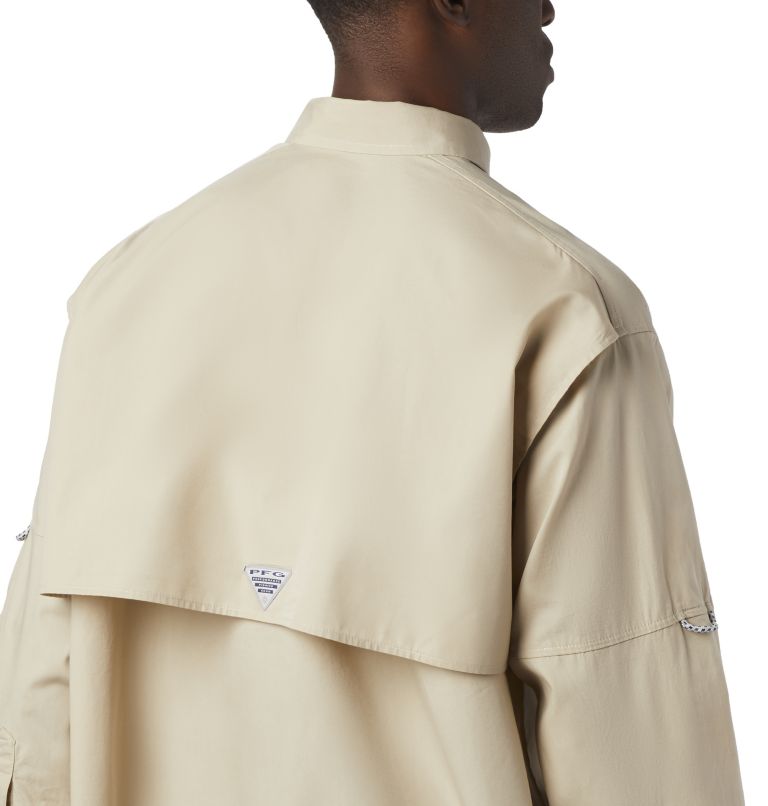 Men’s PFG Bonehead Long Sleeve Shirt, Color: Fossil, image 7