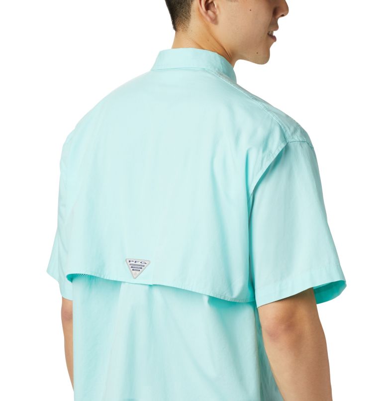 Columbia Pfg Bonehead Fishing Shirt Short Sleeve Men's Size 2xl Blue Vented  for sale online
