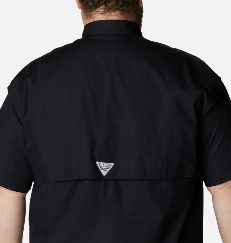Thumbnail: Men’s PFG Bonehead Short Sleeve Shirt - Big, Color: Black, image 5