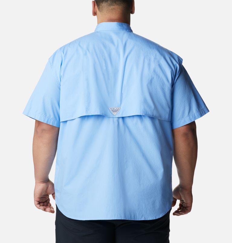 Men’s PFG Bonehead Short Sleeve Shirt - Big, Color: White Cap, image 2