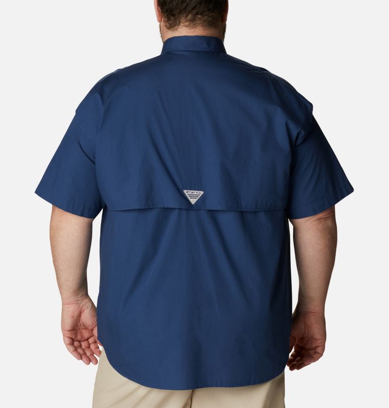 Thumbnail: Men’s PFG Bonehead Short Sleeve Shirt - Big, Color: Carbon, image 2