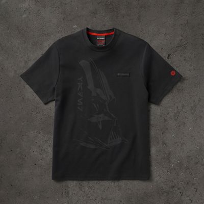 Close up of a Vader shirt for adults