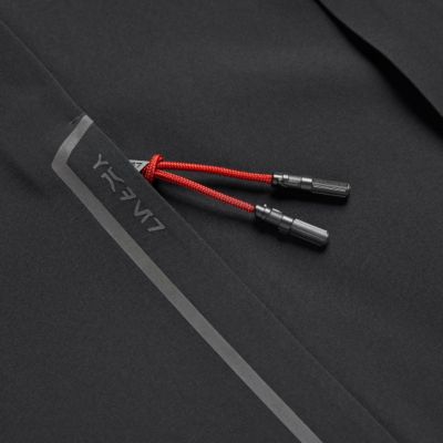 Lightsaber™ zipper pulls and reflective details
