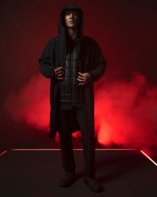 Man in Interchange Vader Jacket
