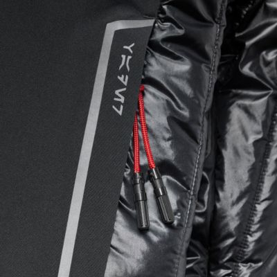 Lightsaber™ zipper pulls and reflective Aurebesh message