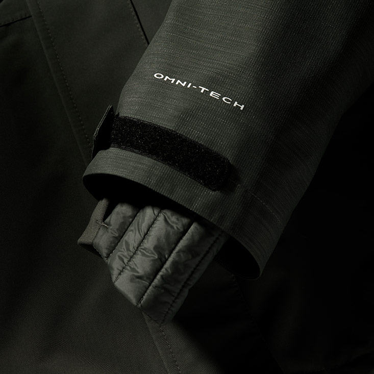 Close-up of comfort cuffs on the Boba Fett Interchange Jacket 