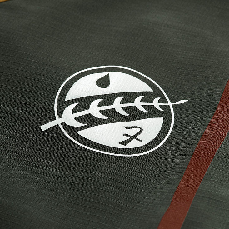 Close-up of a Boba Fett emblem on the Boba Fett Interchange Jacket 