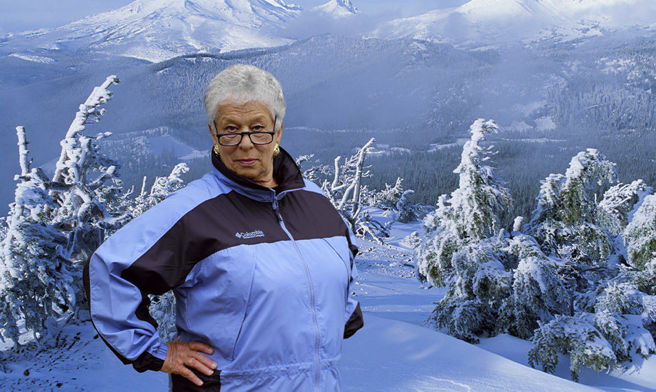 Gert Boyle, founder of Columbia Sportswear, was an advocate for making outdoor clothing available in extended sizes.