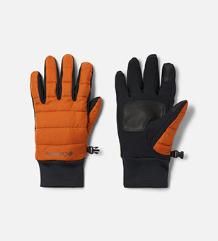 A pair of Columbia gloves.