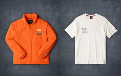 Close-up of a Skywalker Pilot Lightweight Jacket and Skywalker Pilot Short Sleeve Shirt. 