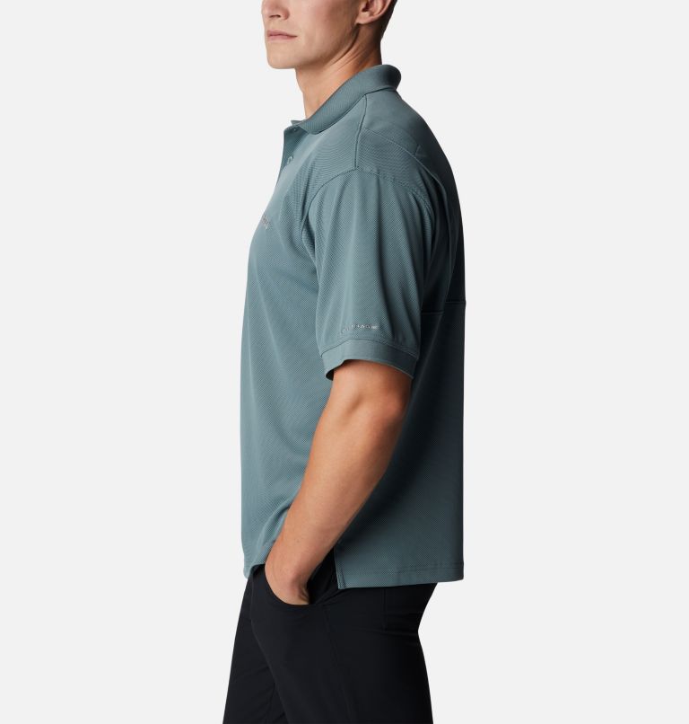 Men’s PFG Perfect Cast Polo, Color: Metal, image 3