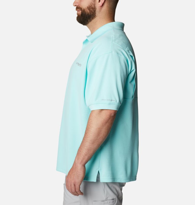 Men’s PFG Perfect Cast Polo Shirt - Big, Color: Gulf Stream, image 3