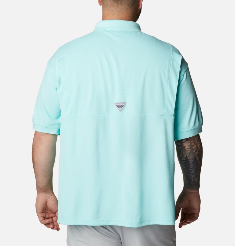Men’s PFG Perfect Cast Polo Shirt - Big, Color: Gulf Stream, image 2
