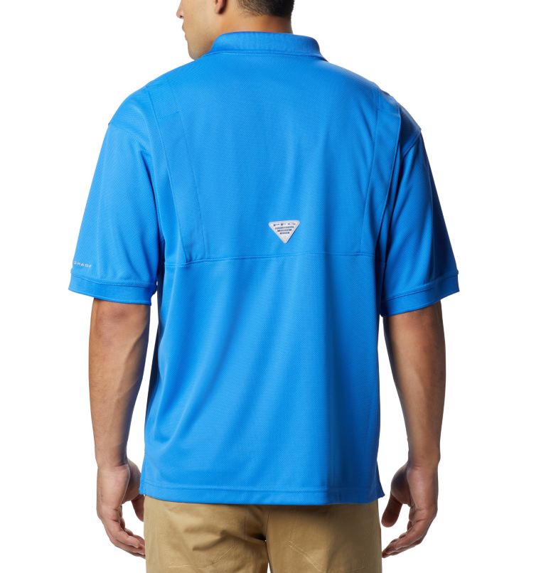 Men’s PFG Perfect Cast Polo Shirt - Tall, Color: Vivid Blue, image 2