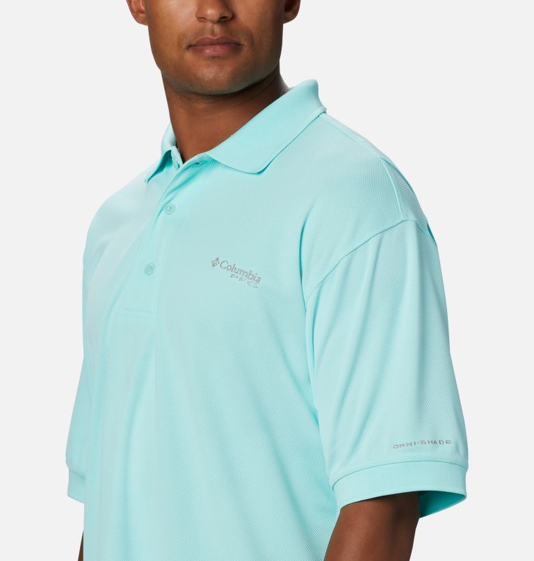 Men’s PFG Perfect Cast Polo Shirt - Tall, Color: Gulf Stream, image 3