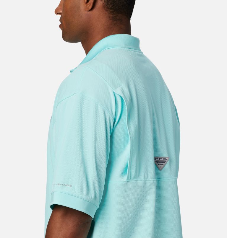 Men’s PFG Perfect Cast Polo Shirt - Tall, Color: Gulf Stream, image 4