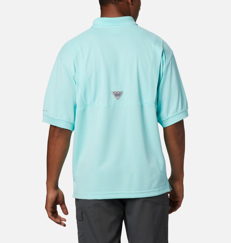 Men’s PFG Perfect Cast Polo Shirt - Tall, Color: Gulf Stream, image 2