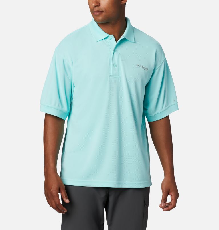Men’s PFG Perfect Cast Polo Shirt - Tall, Color: Gulf Stream, image 1