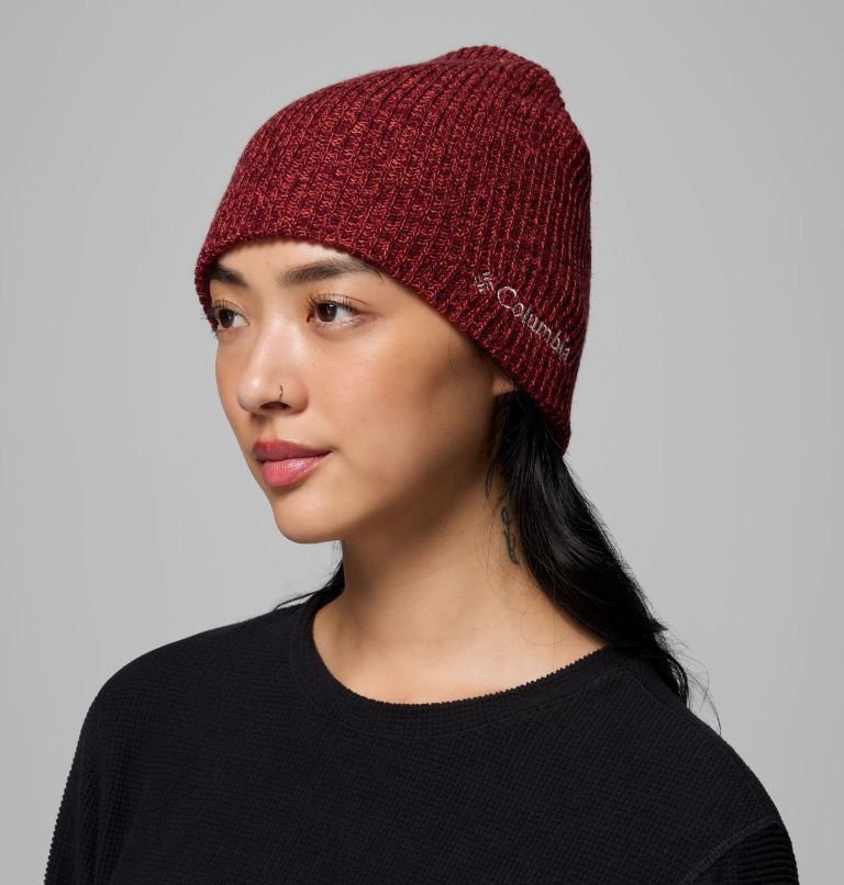 Whirlibird Beanie, Color: Rich Wine, Zing Marled, image 5