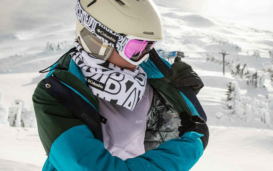 Olympic snowboarding legend and half-pipe superstar Tricia Byrnes points out the importance of warm clothes and well-tuned gear