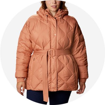 columbia belted jacket