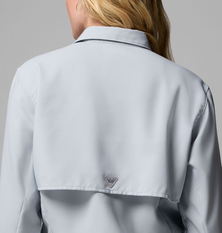 Women's PFG Tamiami II Long Sleeve Shirt, Color: Cirrus Grey, image 10