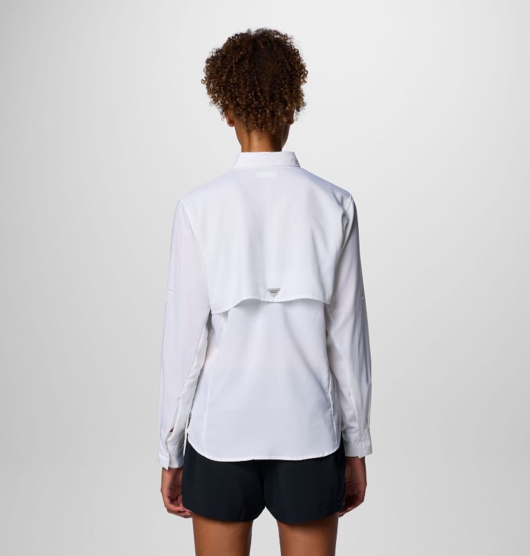 Chemise à manches longues PFG Tamiami II pour femme, Color: White, image 2