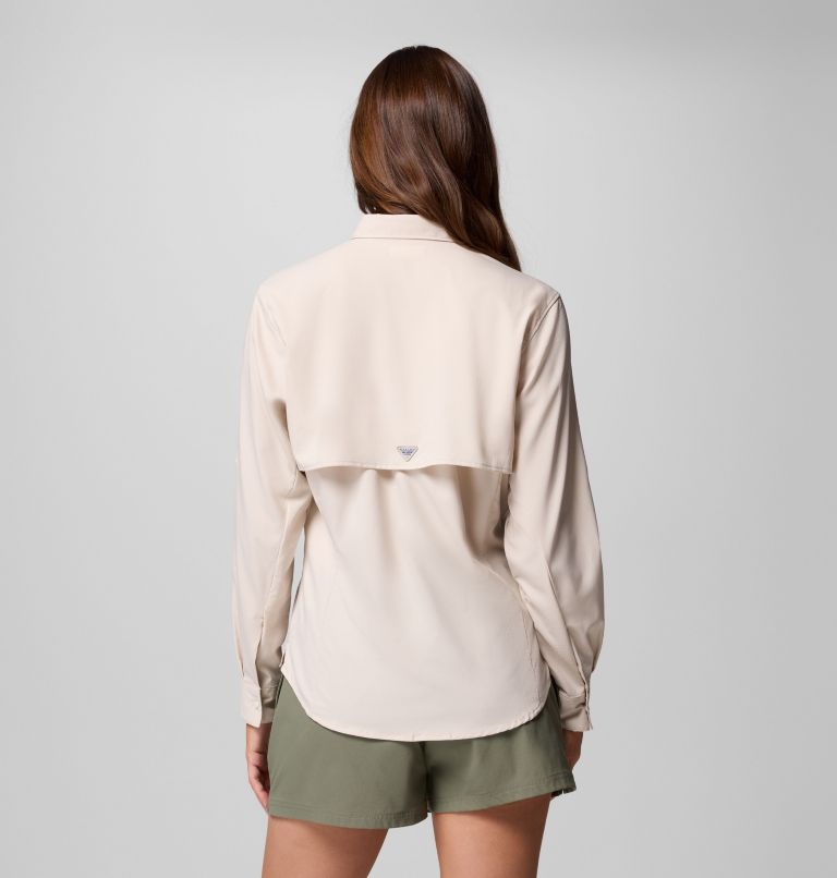 Women's PFG Tamiami II Long Sleeve Shirt, Color: Dark Stone, image 3