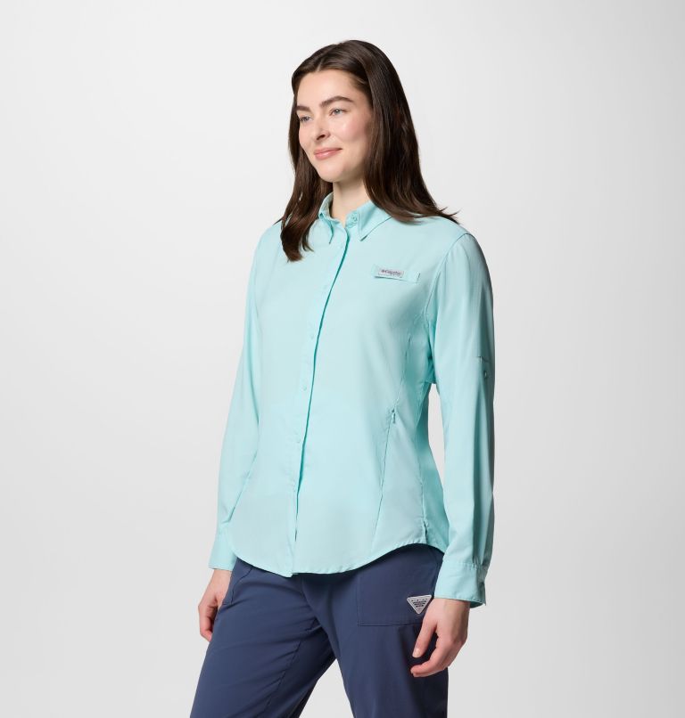 Chemise à manches longues PFG Tamiami II pour femme, Color: Spray, image 3