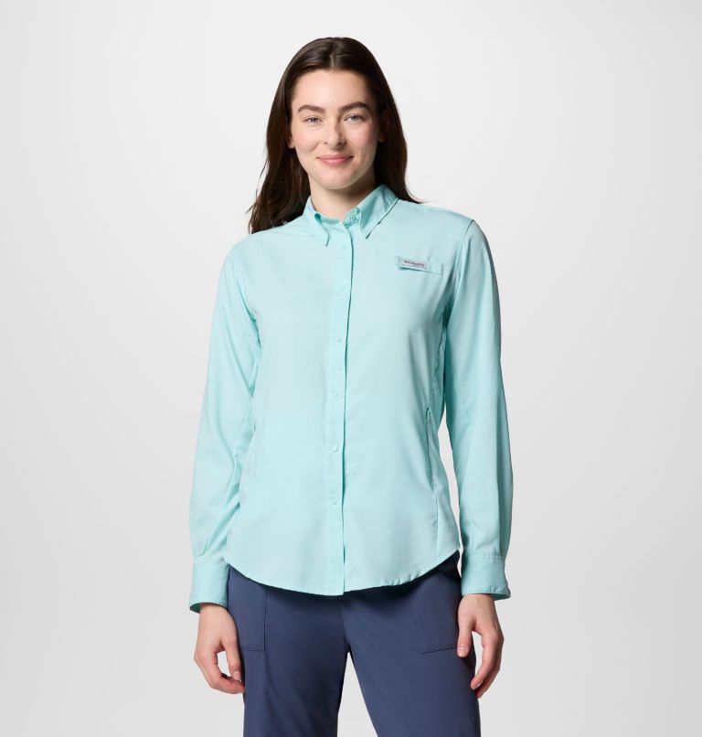 Chemise à manches longues PFG Tamiami II pour femme, Color: Spray, image 1