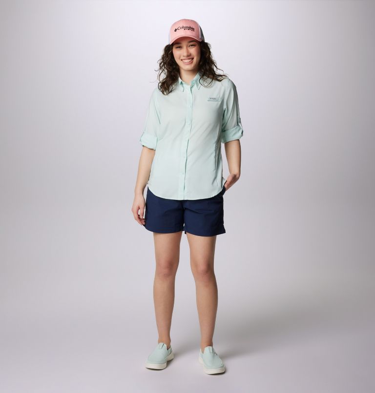 Chemise à manches longues PFG Tamiami II pour femme, Color: Icy Morn, image 3