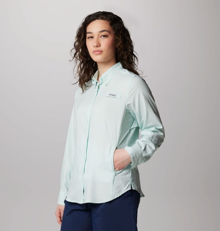 UV Protection Long Sleeve Shirt - Glacier | Shady Rays