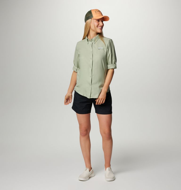 Chemise à manches longues PFG Tamiami II pour femme, Color: Safari, image 3