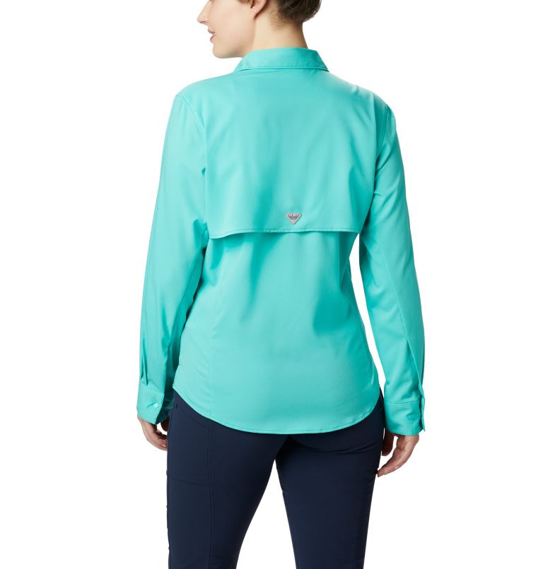 Chemise à manches longues PFG Tamiami II pour femme, Color: Dolphin, image 2