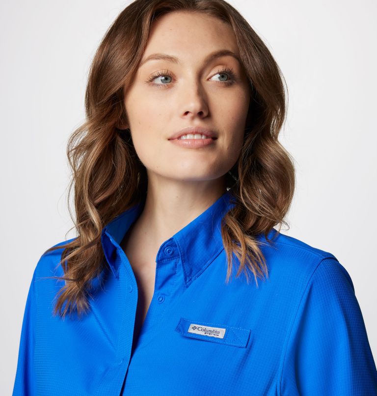 Long Sleeve Dress Shirt w/ VELCRO® Brand Fasteners (Open Collar)